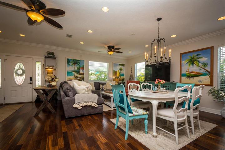 Dining room area
