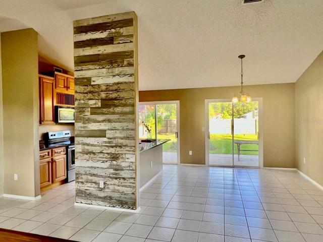 Kitchen and dining area