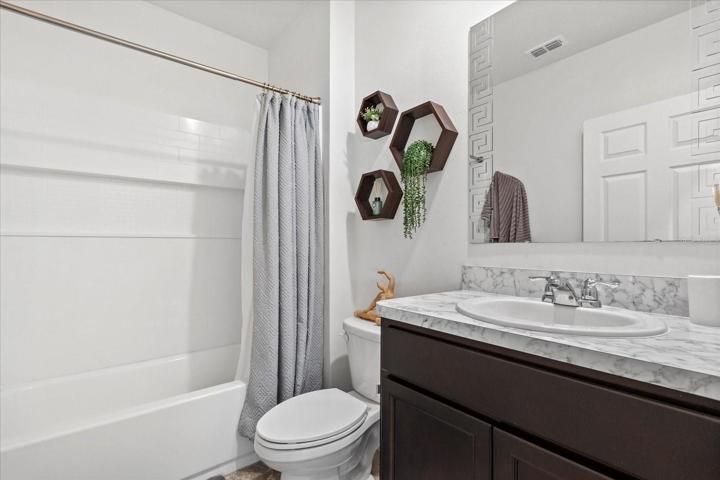 full bath on 1st floor