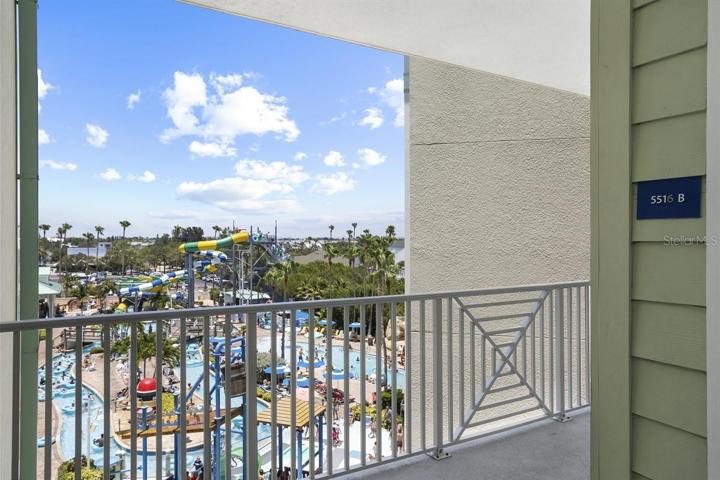 5th Floor Balcony overlooking Splash Harbour