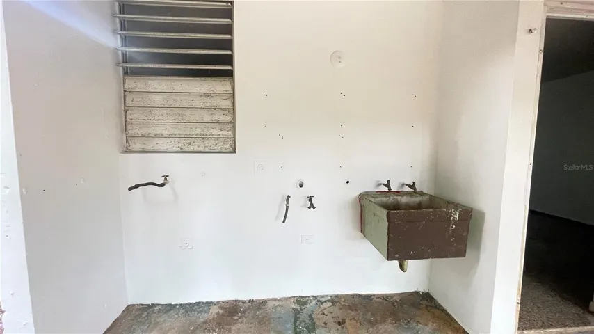 Laundry area