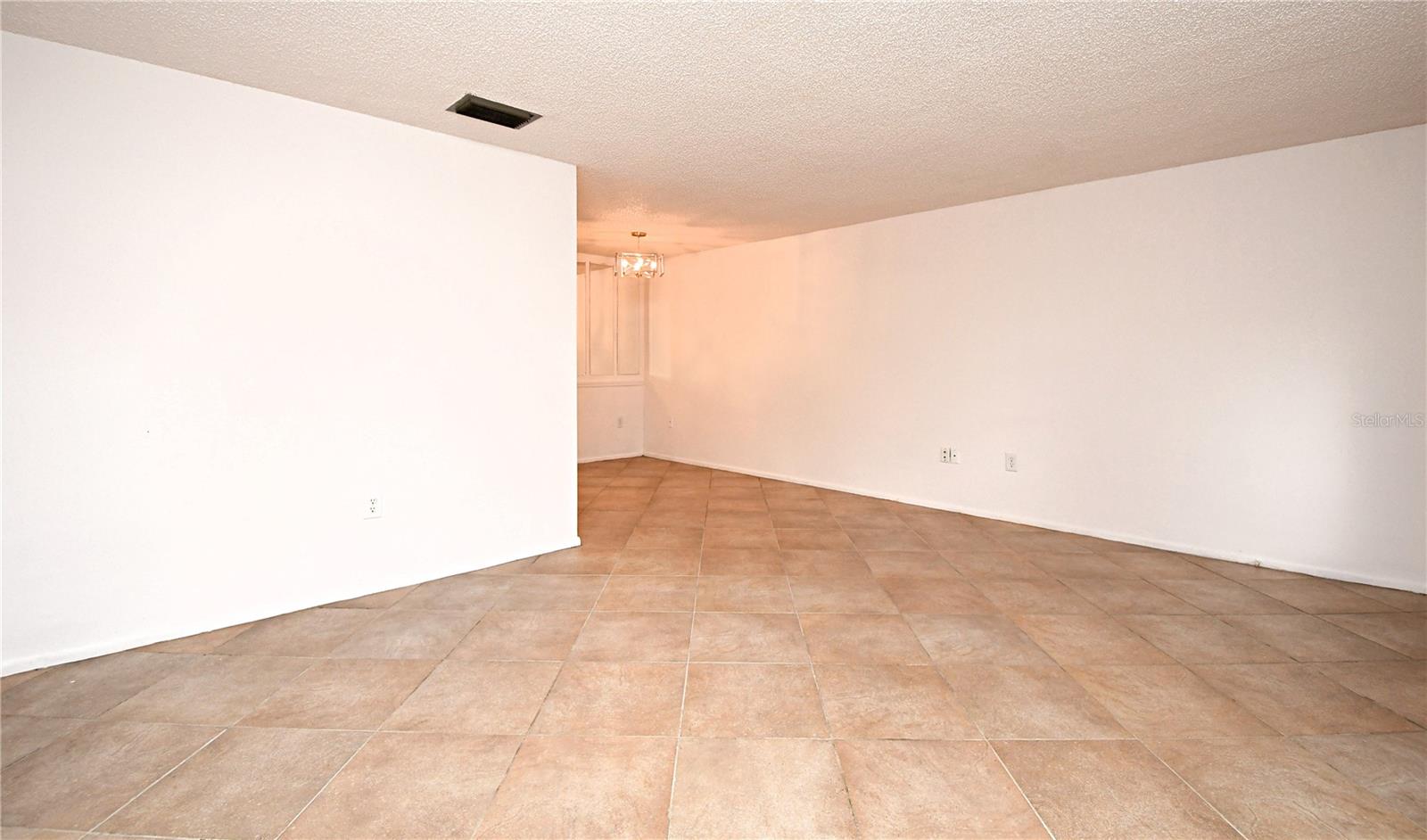 Another view of the great room/living room/dining room.