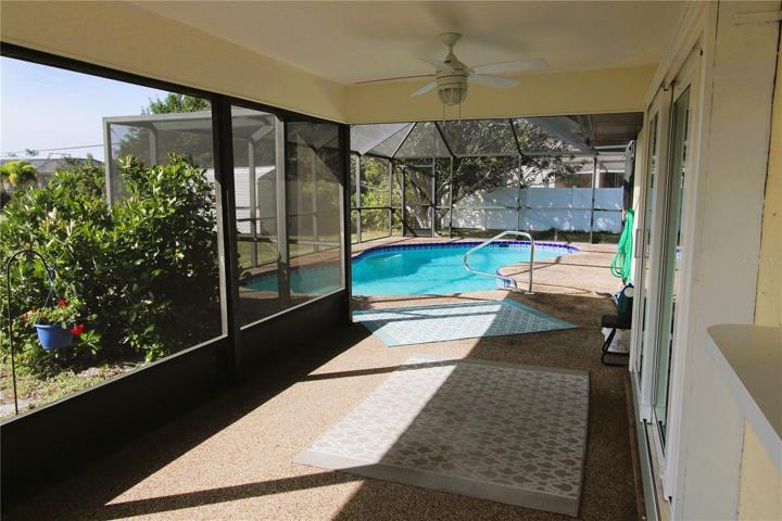 Lanai to Pool Area