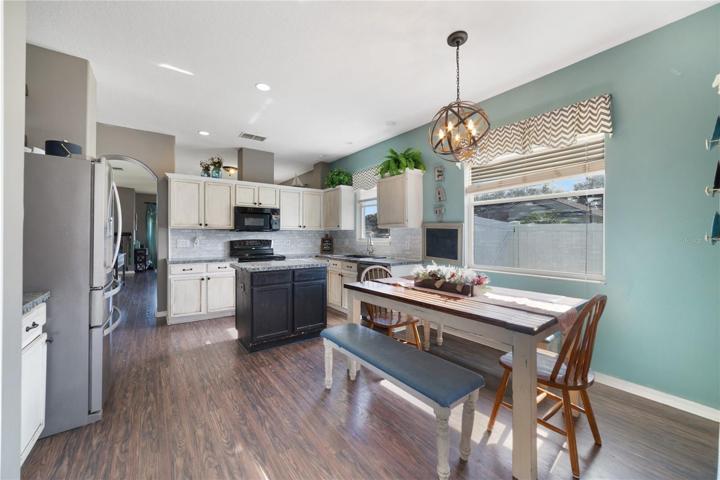 EAT IN KITCHEN.