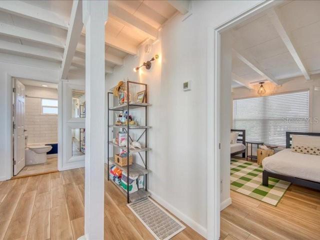 Full bathroom is conveniently located to all bedrooms.