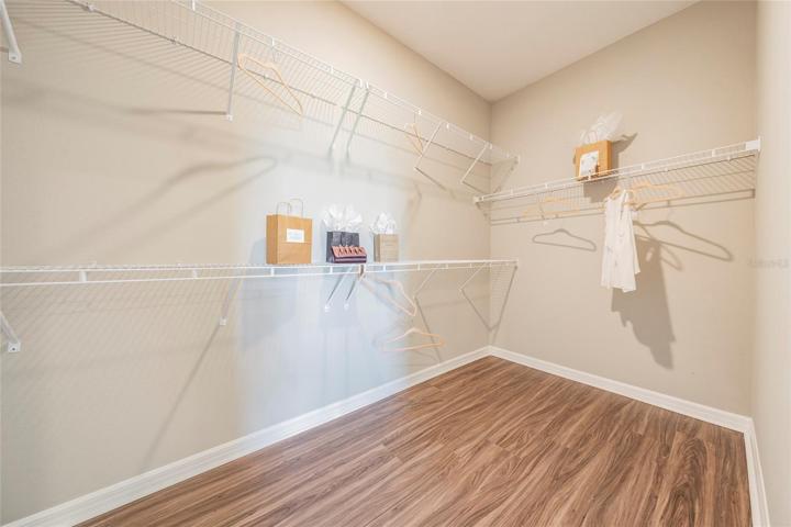 OWNERS SUITE CLOSET