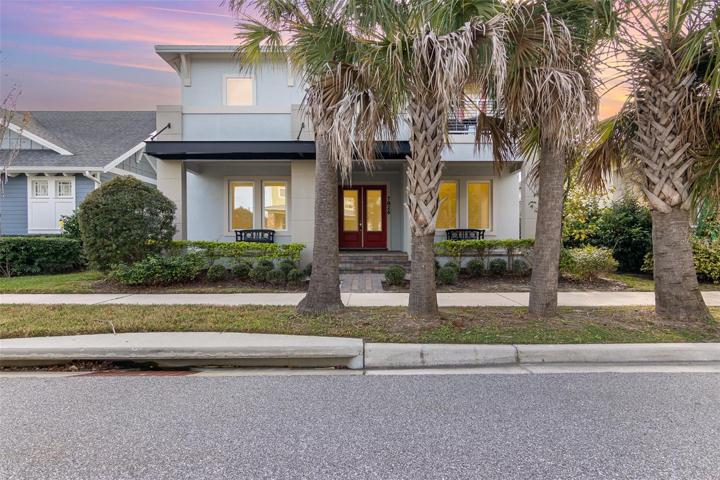 Front of Home Twilight