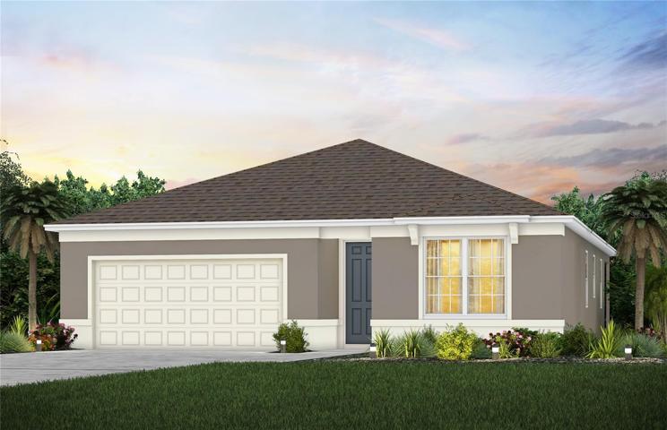 Exterior Design. Artistic rendering for this new construction home. Pictures are for illustrative purposes only. Elevations, colors and options may vary.