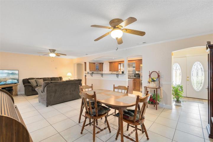 Dining Room and Living Room