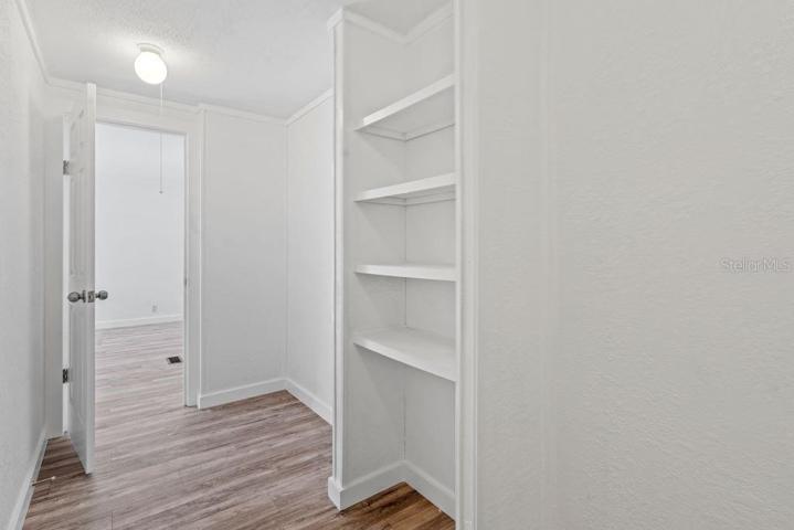 Primary walk-in closet