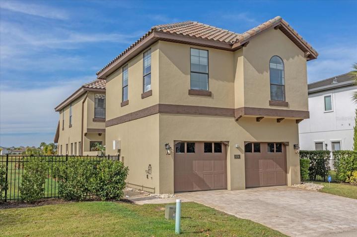 Courtyard home with separate garage apt