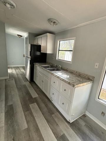 New solid wood cabinets