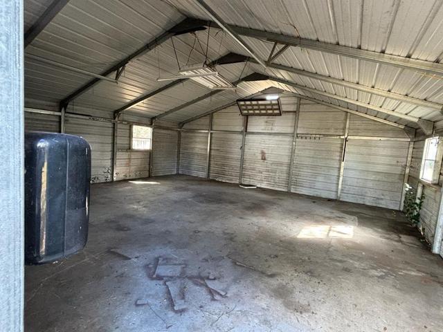 Concrete Pad with tons of possibilities.