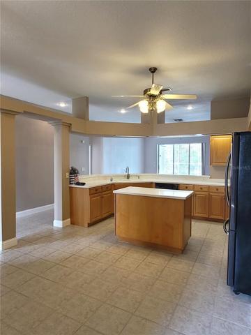 Kitchen looking from dining area