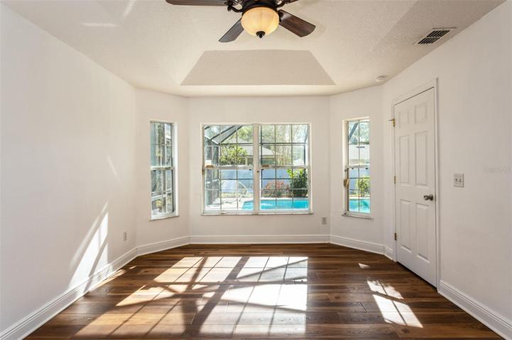 Master suite with Bay Windows