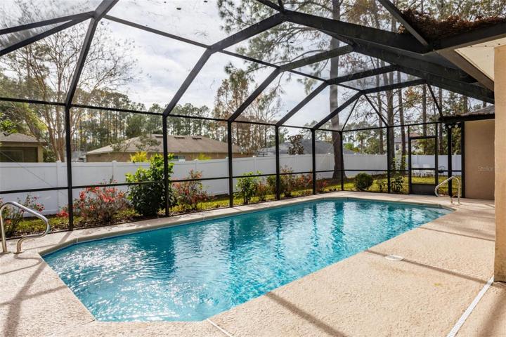 Screened cage keeps your experience pest free!