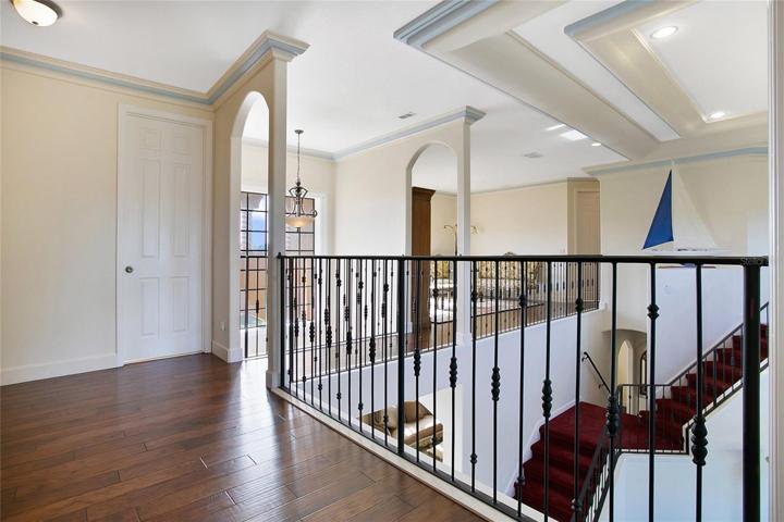 Upstairs common area.