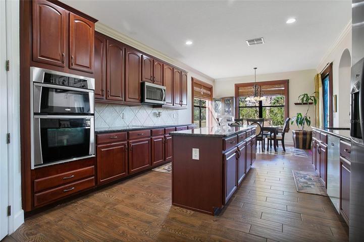 Spacious Kitchen with access to the Breakfast Nook as well as the Formal Dining Room.