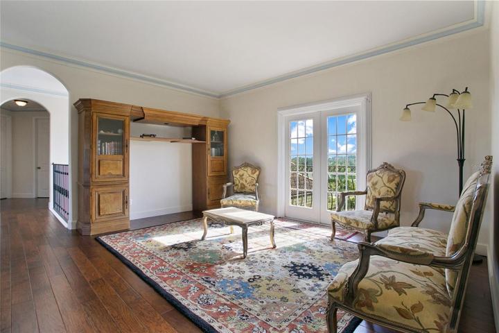 Upstairs loft area with direct access to Juliet balcony.