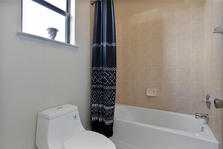 Upstairs 3rd bathroom.