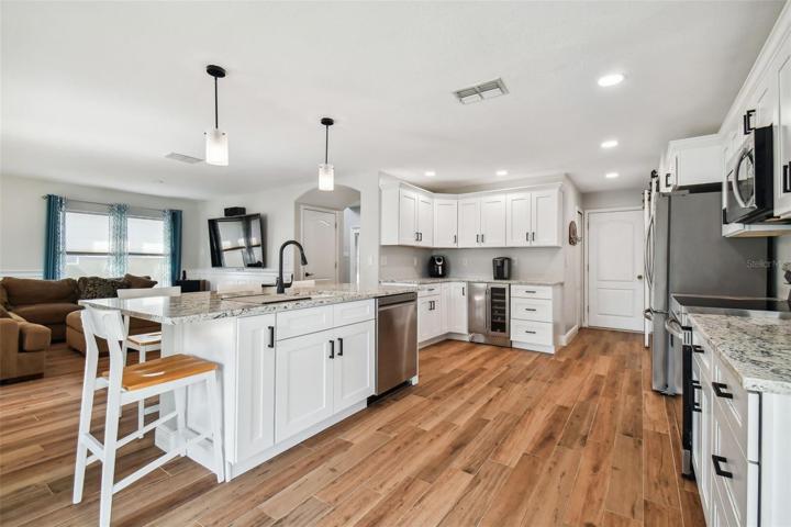 Gorgeous kitchen with plenty of cabinet space!