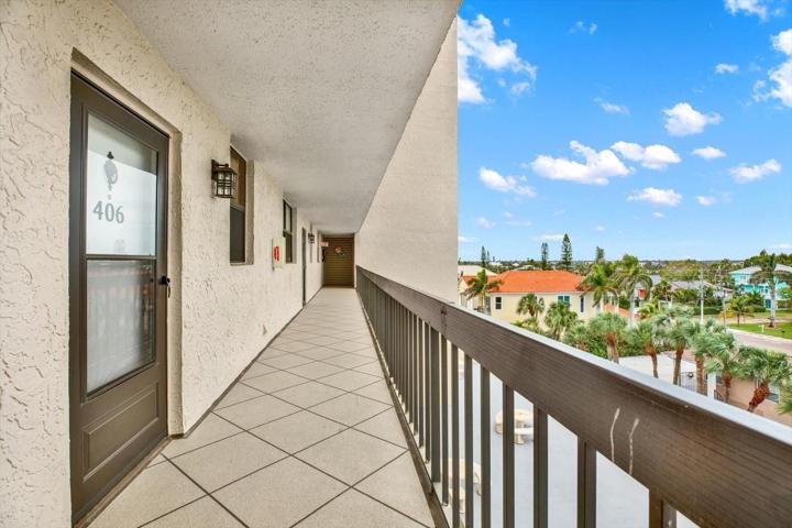 Balcony in front of Unit