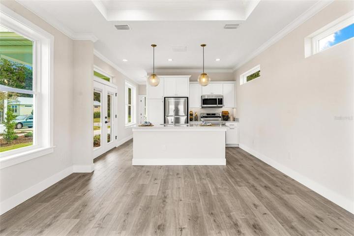 Open Living Room/Kitchen
