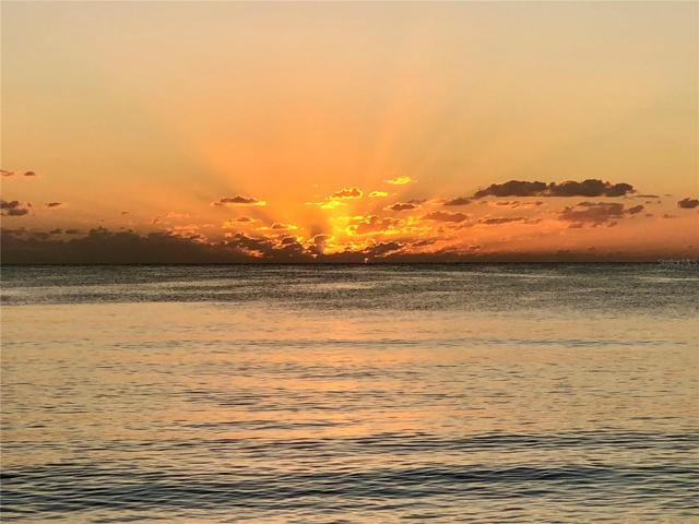 Sunset over the gulf