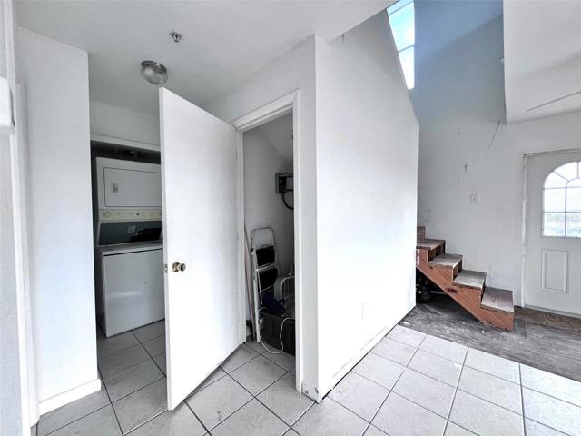 Large closet under the stairs