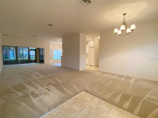 Living Room and Formal Dining Area