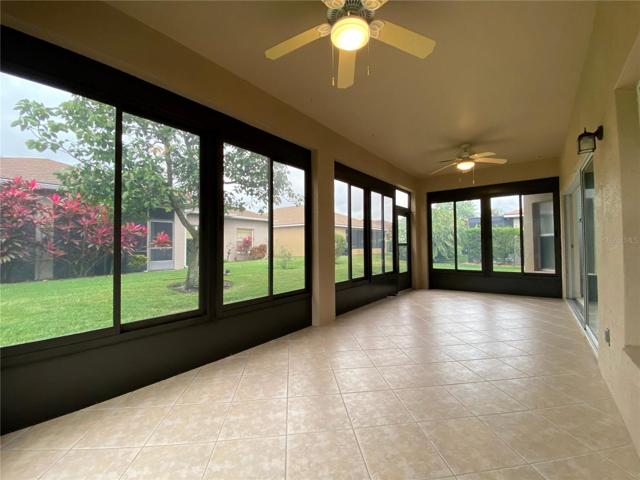 Tiled Floor on the Enclosed and Screened Lanai