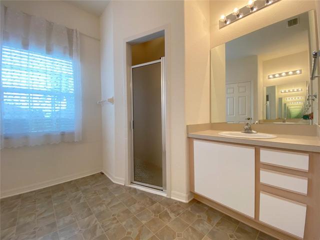 His and Her Vanity in Master Bathroom