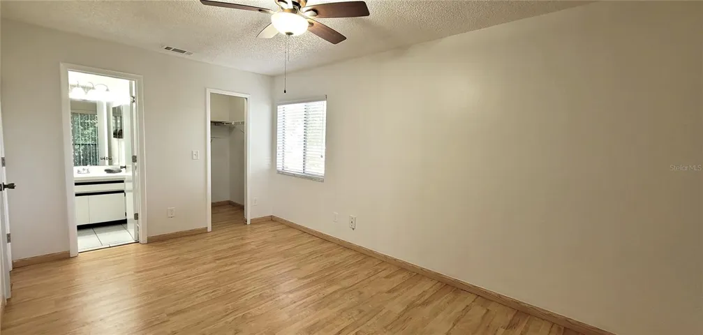 Bedroom 1 with private en-suite bathroom and BIG walk-in closet