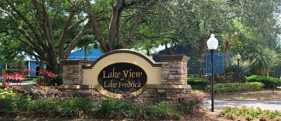 Lake View at Lake Fredrica Condo!