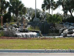Front entrance waterfall