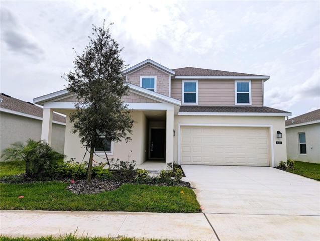 Front view of the home