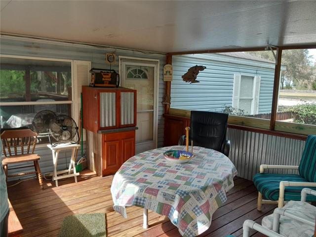 Enclosed porch