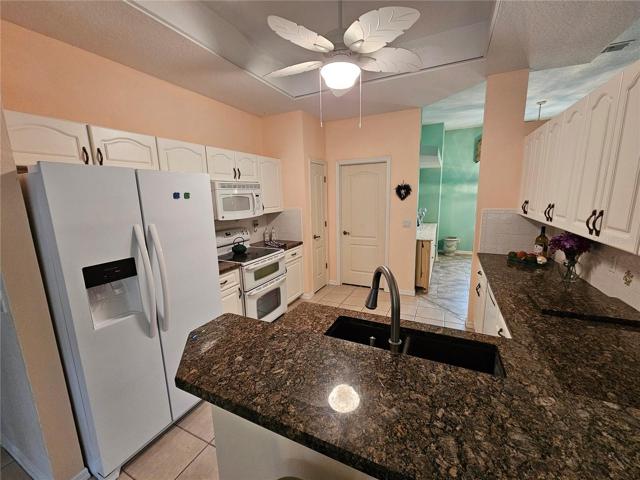Kitchen view to dining room