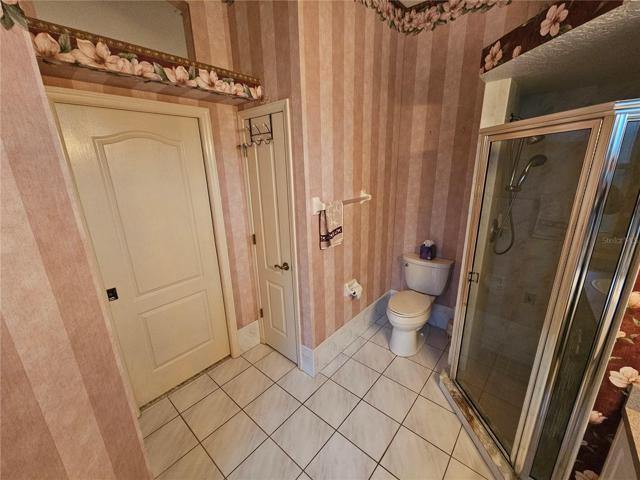 Master bathroom with shower