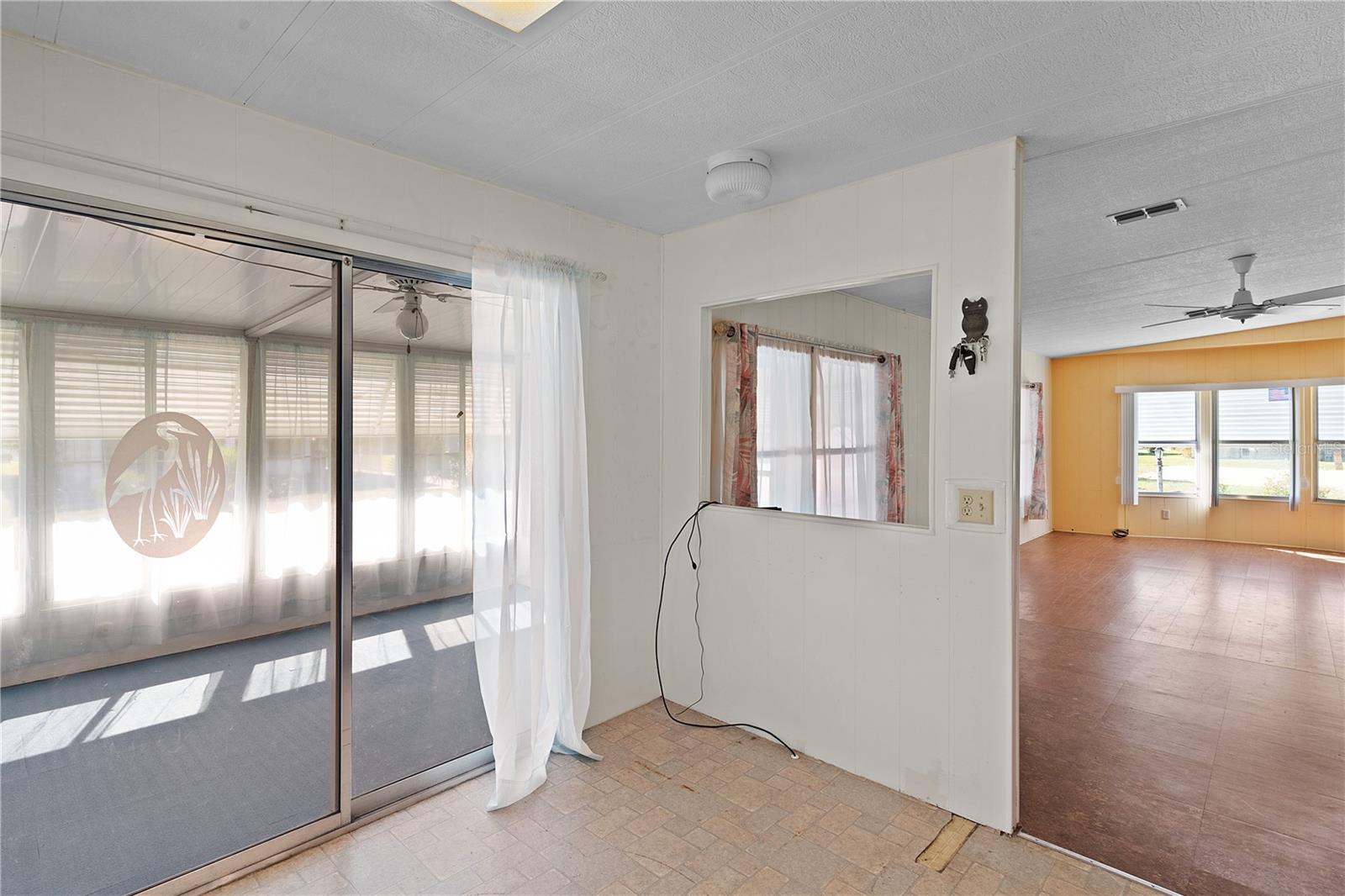 Small eating area