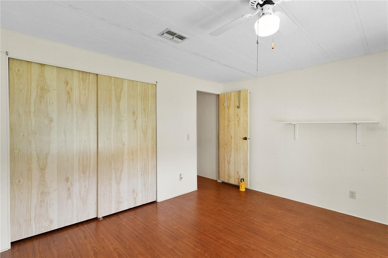 Double closet in Guest BR