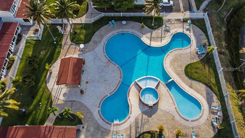 Community pool just 6 doors down.