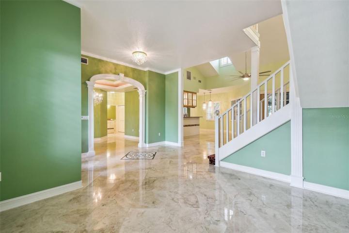 View from formal living area.