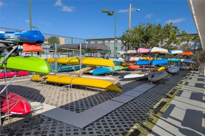 Kayak & Paddle Board Storage