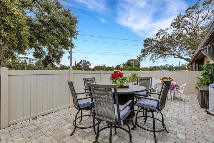 Private Fenced in patio area!
