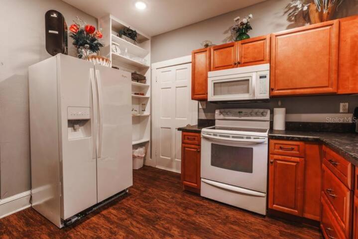 Renovated kitchen.