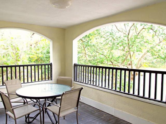 Apartment 1 covered porch