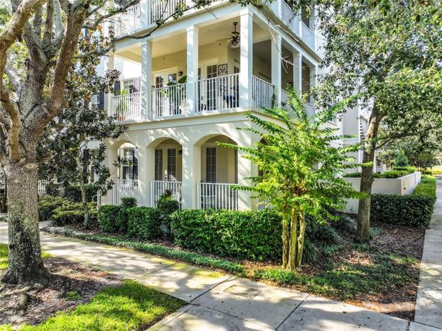 This Gorgeous Corner Unit has a wrap around patio Surrounded by calming foliage!