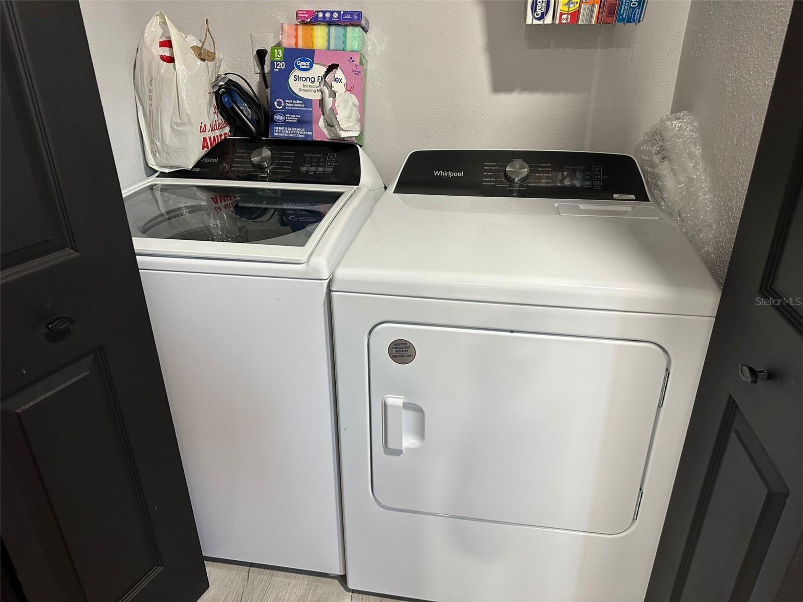 New Washer and Dryer