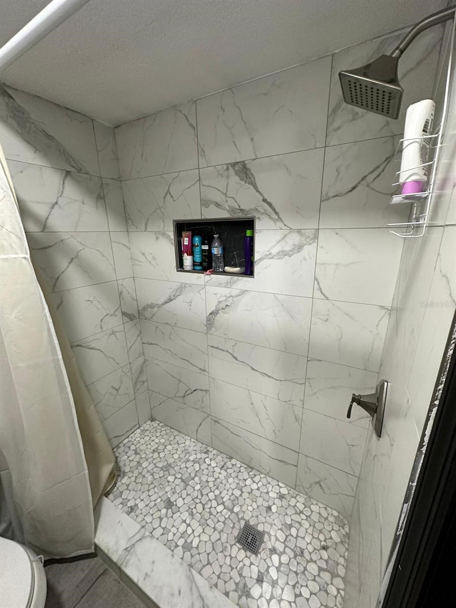 Inside 2nd floor master bathroom